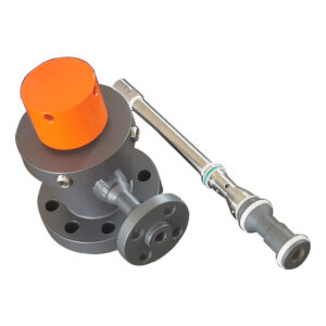 Retractable injection quill